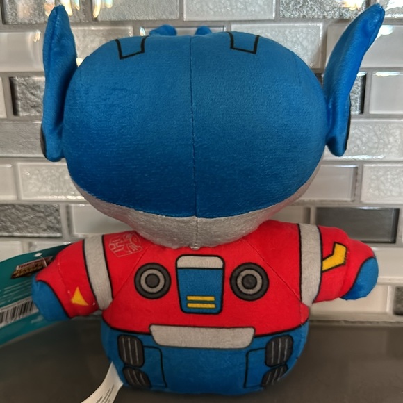 Transformers Rescue Bots Academy OPTIMUS PRIME Plush / Hasbro / 7” / BRAND NEW - Picture 9 of 15
